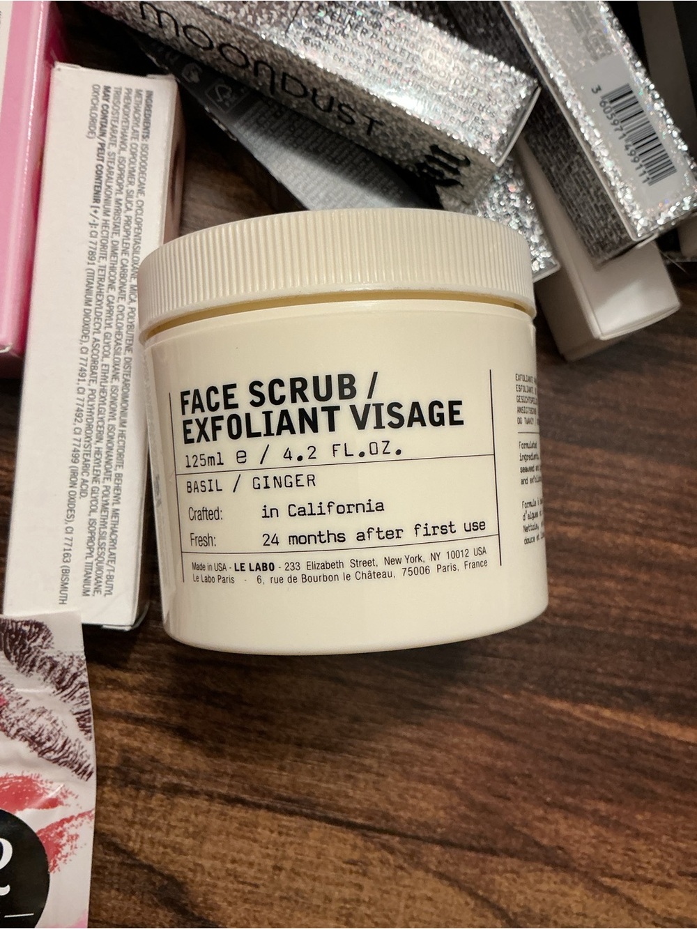 Le Labo Cream Face Scrub — Basil & Ginger Exfoliant